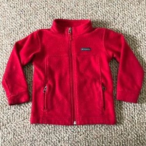 Toddler Columbia Zip Up Fleece